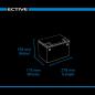 Preview: ECTIVE LC 80 BT 12V LiFePO4 Lithium Versorgungsbatterie 80 Ah